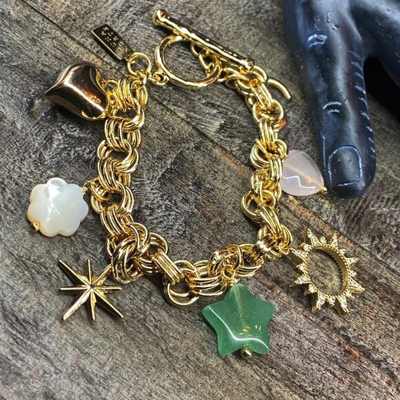 NEW FP x Luna Norte Charm Toggle Bracelet - Picture 4 of 9